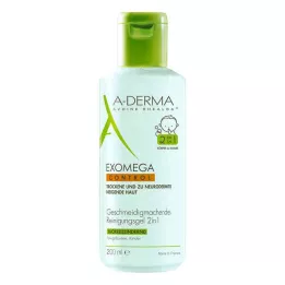 Aderma Exomega Control čisticí gel 2v1 (200 ml)