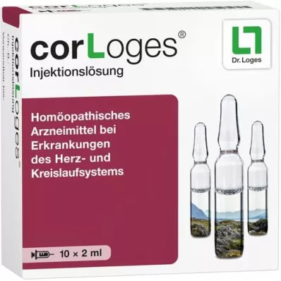 CORLOGES Ampule pro injekční roztok, 10X2 ml