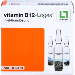 VITAMIN B12-LOGES Injekční roztok v ampulích, 10X2 ml
