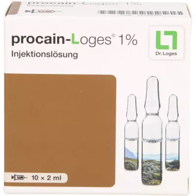 PROCAIN-Loges 1% injekční roztok v ampulích, 10X2 ml