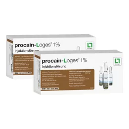 PROCAIN-Loges 1% injekční roztok v ampulích, 100X2 ml