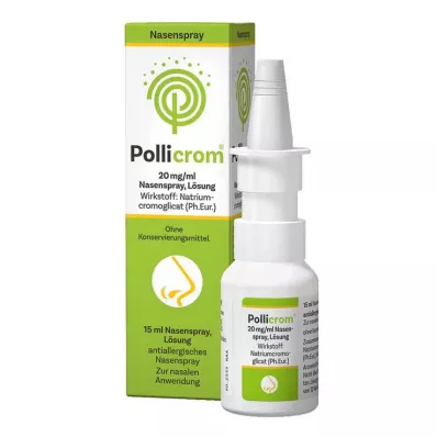 POLLICROM 20 mg/ml roztok nosního spreje, 15 ml POLLICROM 20 mg/ml roztok nosního spreje, 15 ml