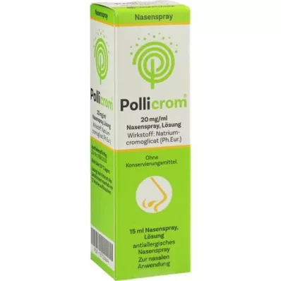 POLLICROM 20 mg/ml roztok nosního spreje, 15 ml