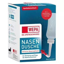 WEPA Nosní sprcha s 10x2,95 g nosní výplachové soli, 1 p