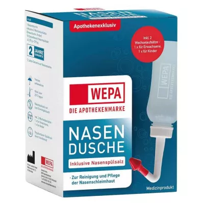 WEPA Nosní sprcha s 10x2,95 g nosní výplachové soli, 1 p