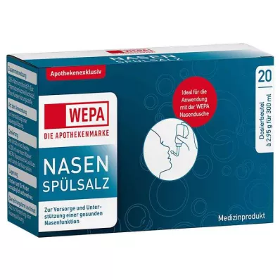 WEPA Sůl na vyplachování nosu, 60X2,95 g