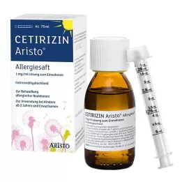 CETIRIZIN Aristo Allergy Juice 1 mg/ml perorální roztok, 75 ml