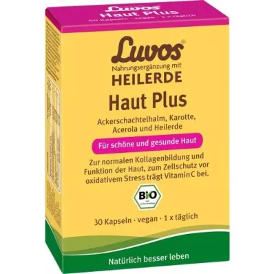LUVOS Kapsle Healing Earth Organic Skin Plus, 30 kapslí