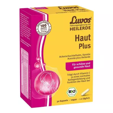 Luvos Healing Clay Organic Skin Plus Capsules, 30 ks