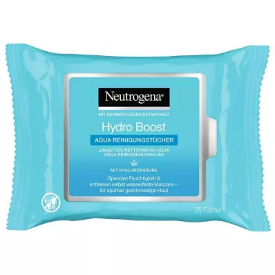 NEUTROGENA Čisticí ubrousky Hydro Boost Aqua, 25 ks