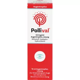 POLLIVAL 0,5 mg/ml roztok očních kapek, 10 ml