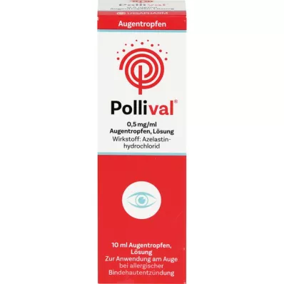 POLLIVAL 0,5 mg/ml roztok očních kapek, 10 ml