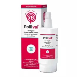 POLLIVAL 0,5 mg/ml roztok očních kapek, 10 ml