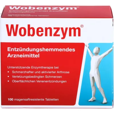 WOBENZYM entericky potahované tablety, 100 ks