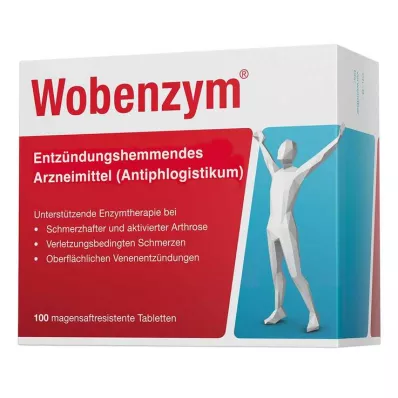 Wobenzym gastrorezistentní tablety, 100 ks
