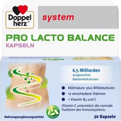DOPPELHERZ Kapsle systému Pro Lacto Balance, 30 ks