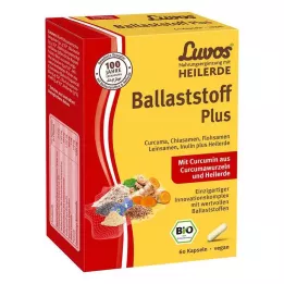 LUVOS Healing Earth Organic Dietary Fibre Plus Capsules, 60 kapslí