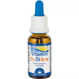 VITAMIN D3 ÖL forte Dr.Jacobs drops, 20 ml