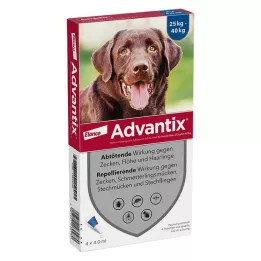 ADVANTIX Spot-on roztok k aplikaci na kůži pro psy 25-40 kg, 4x4,0 ml