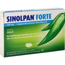 SINOLPAN forte 200 mg entericky potahované měkké tobolky, 21 ks