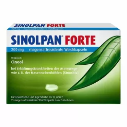 SINOLPAN forte 200 mg entericky potahované měkké tobolky, 21 ks