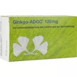 GINKGO ADGC 120 mg potahované tablety, 60 ks