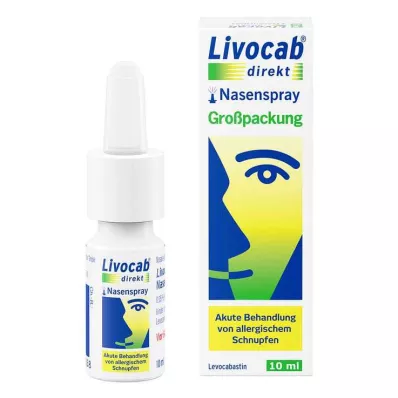 Livocab přímý nosní sprej pro alergie, 10 ml