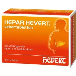 HEPAR HEVERT Jaterní tablety, 100 ks