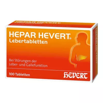 Hepar Hevert jaterní tablety, 100 ks