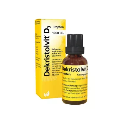 DEKRISTOLVIT D3 1 000 I.U. kapky, 10 ml