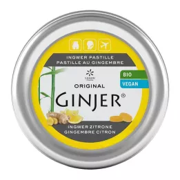 INGWER GINJER Bio citronové pastilky, 40 g