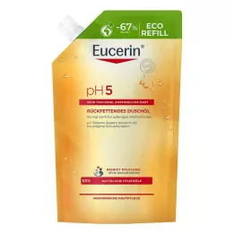 EUCERIN Náplň sprchového oleje pH5 pro citlivou pokožku, 400 ml