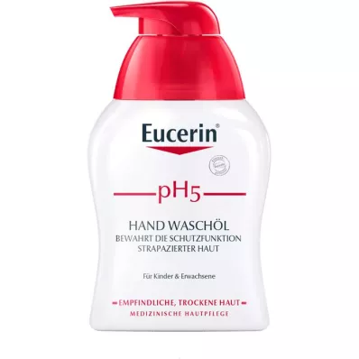 EUCERIN pH5 Mycí olej na ruce pro citlivou pokožku, 250 ml