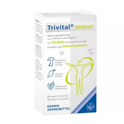 TRIVITAL imunitní kapsle, 56 ks