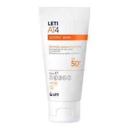 LETI Obranný krém na obličej AT4 SPF 50+, 50 ml