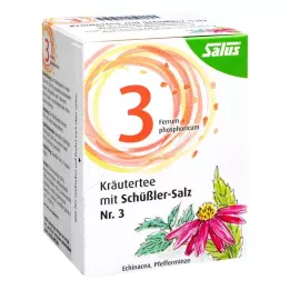 KRÄUTERTEE se Schuesslerovou solí č. 3 Salus tablety, 15 ks