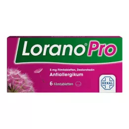LORANOPRO 5 mg potahované tablety, 6 kusů