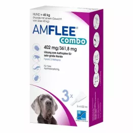 AMFLEE combo 402/361,8 mg Perorální roztok pro psy nad 40 kg, 3 ks