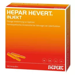 HEPAR HEVERT injekční ampule, 100X2 ml