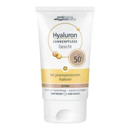 Hyaluronová opalovací péče na obličej LSF 50+ tónovaná, 50 ml