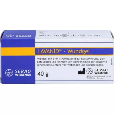 LAVANID Gel na rány s 0,04% polyhexanidem, 1x40 g