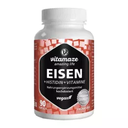 EISEN 20 mg+Histidin+Vitamíny C/B9/B12 Kapsle, 90 ks