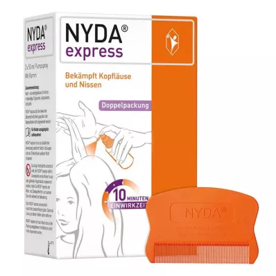 Nyda roztok expresní pumpy, 2X50 ml