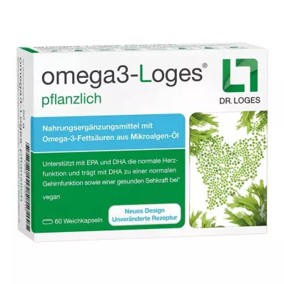OMEGA3-Loges rostlinné kapsle, 60 ks
