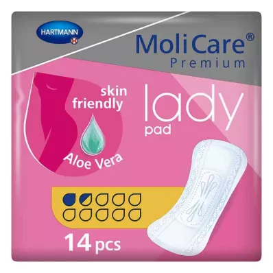 MOLICARE Prémiová dámská podložka 1,5 kapky, 14 ks