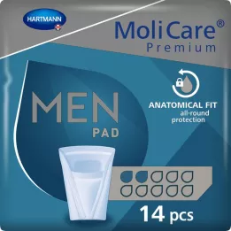 MOLICARE Premium MEN Podložka 2 kapky, 14 ks