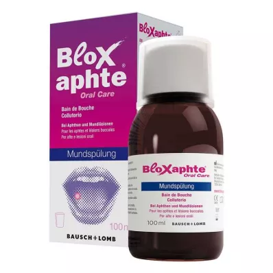 Ústní voda BloXaphte® Oral Care na afty a poranění v ústech, 100 ml