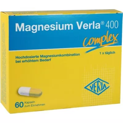 MAGNESIUM VERLA 400 kapslí, 60 ks