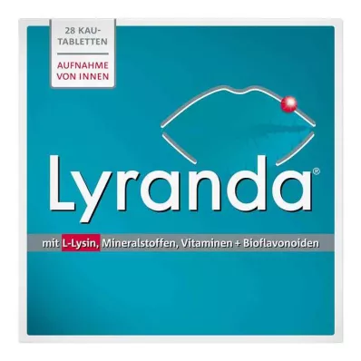 Žvýkací tablety Lyranda, 28 tablet