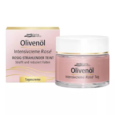 Olivový olej intenzivní krém Růžový denní krém, 50 ml